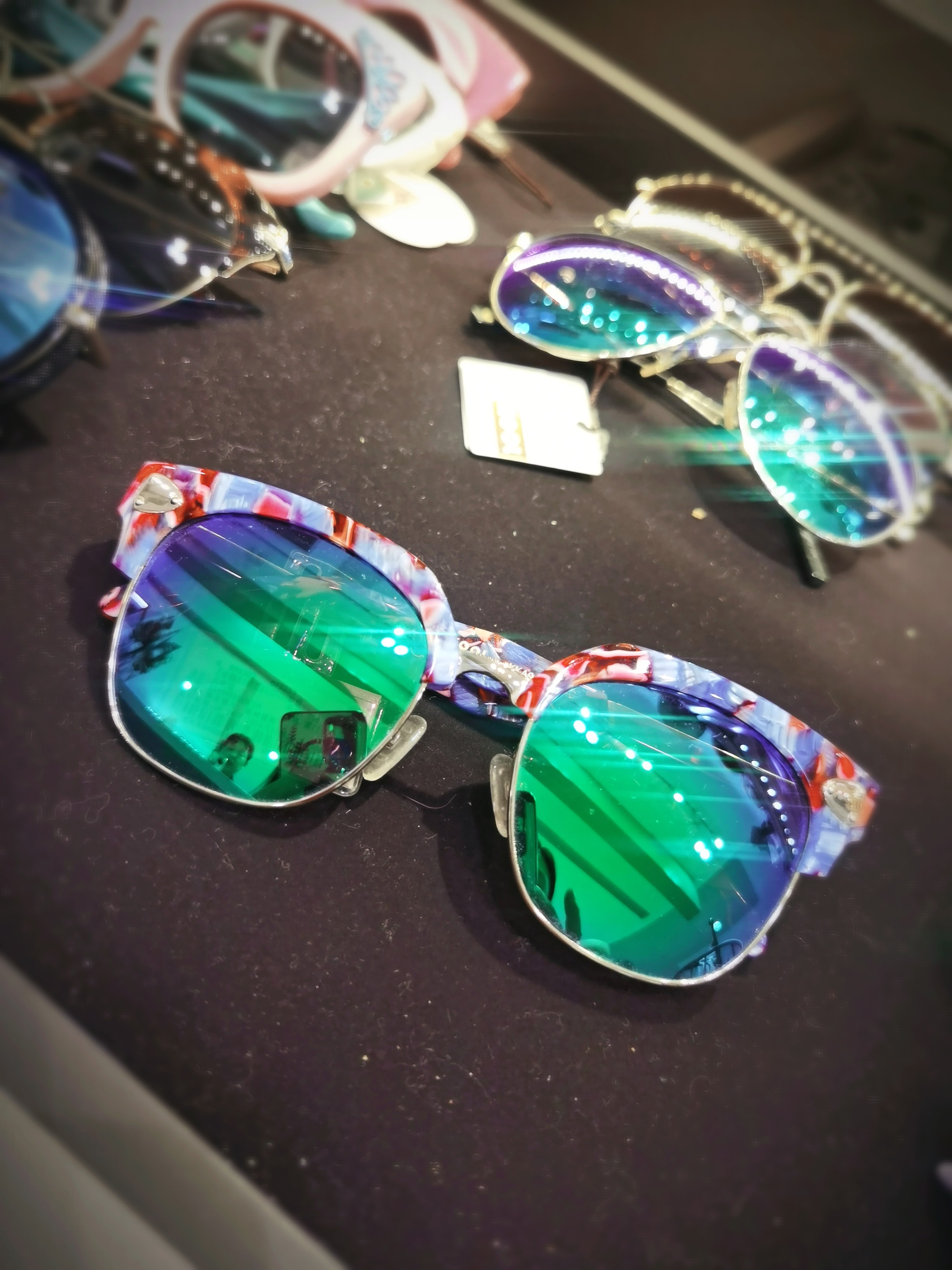 she's茜子专柜正品国内代购彩色时尚偏光太阳镜