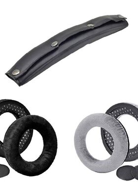 适用拜亚动力T5P T1 DT440 DT990 DT880 DT770 PRO耳机套绒布耳罩头梁垫更换配件