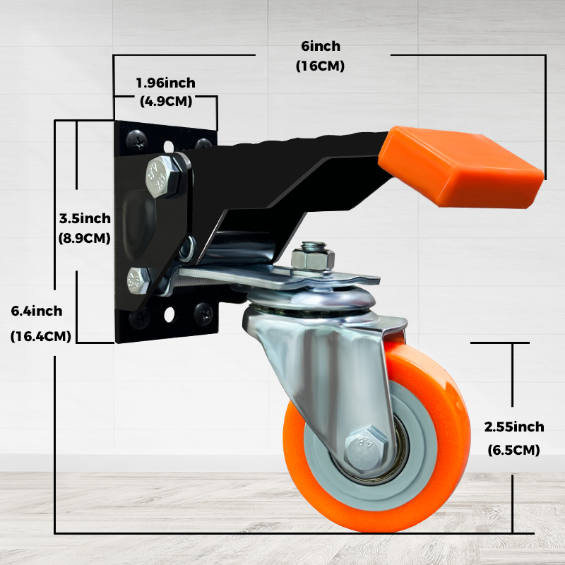 亚玛逊热销木工焊工可拆卸脚轮桌子可抬升工作台升降移动脚轮四只