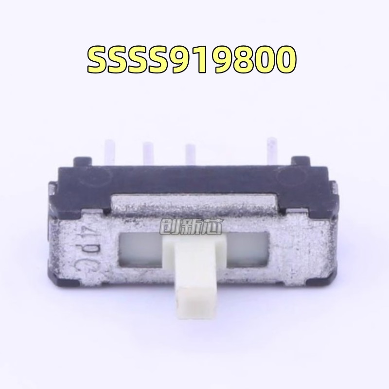 SSSS919800 进口日本ALPS 拨动开关 直插 4脚3档 滑动开关 档位