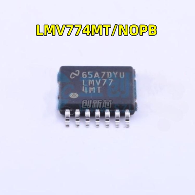 全新LMV774MT/NOPB 丝印LMV774MT LMV774 封装 TSSOP-14 运算放器