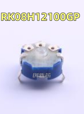 日本ALPS阿尔卑斯 RK08H12100GP 可调电阻/电位器 50kΩ ±30% 原