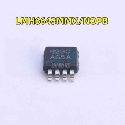 LMH6643MMX/NOPB 运算放大器芯片 VSSOP-8 丝印A65A 全新现货直拍
