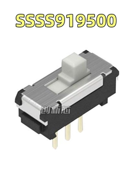 SSSS919500 原装日本ALPS 4脚3档拨动开关 微型立式滑动开关 现货