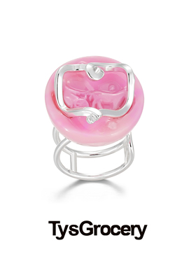 TysGrocery女树脂复古浮雕戒指