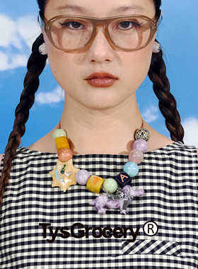 项链TysGrocery手工雕刻腊肠狗