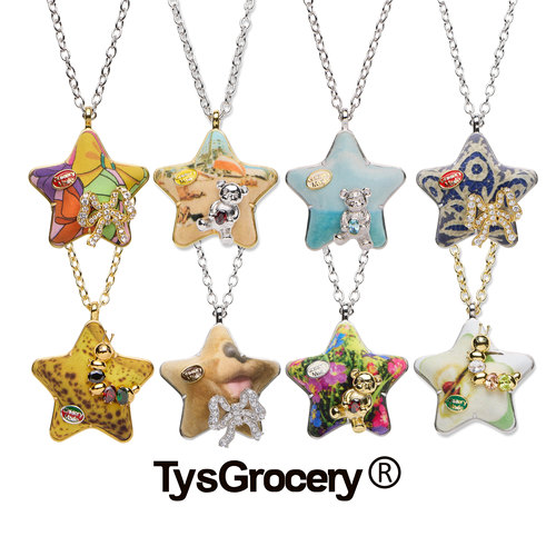 TysGrocery 26 布偶印花系列项链