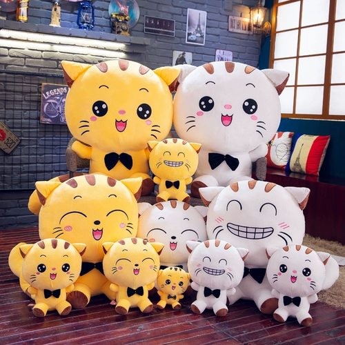 Милая кукла, плюшевая игрушка, подушка, украшение для ногтей, кот, котенок, подарок на день рождения