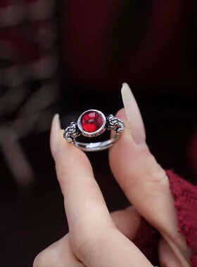 转运铜钱貔貅戒指女复古