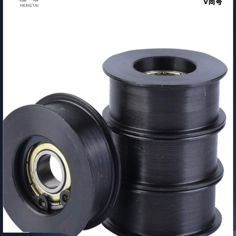 平皮带惰轮HBGA15 20 25 30 35 40 50-6 11 16 21 27 32铝合金轮