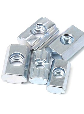 LNSN 6 8 10 TNTB-20/30/40/45-M4 M5 M6 M8铝型材T型滑块螺母