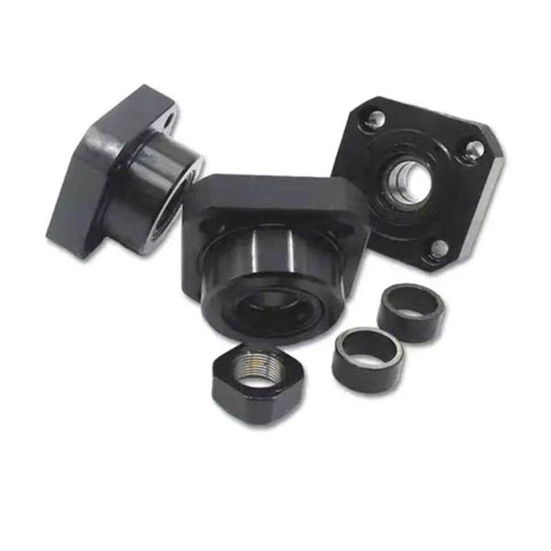 SET-LEC01/LEC01-6/8/10/12/15/20/25/30圆法兰滚珠丝杆支撑座