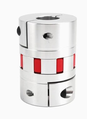 DEP01/02-D14/20/25/30/35/40/55/65/80梅花联轴器铝合金螺钉固定