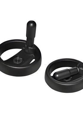 怡合HAN08-D80 D100 D125 D160 D200 D250可折双幅条手轮手柄型达