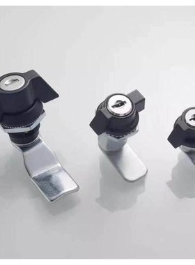 XAS71同品替代箱转舌锁无锁芯电柜圆柱锁蝶型机箱机柜