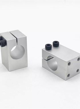 KQMU/MQMU8/10/12/15/16/20/25/30/35支柱固定夹 薄型材质 铝合金