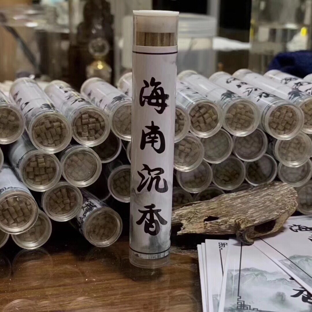海南天然无粘粉安神沉香