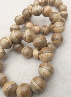 沉香之乡 文莱沉香手串佛珠男女款老料木念保真天然手珠沉香