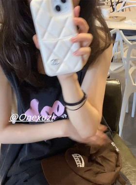 ins简约菱格纹小羊皮15promax适用iPhone14pro苹果13手机壳12奢华高级保护套网红款16promax