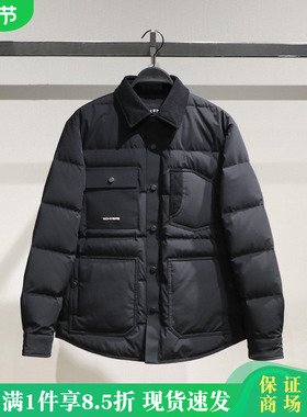 B2ACF420F太平鸟男装2025冬装新款商场同款时尚羽绒服B2ACF420FJ9