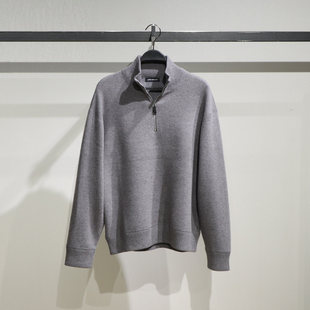 B1EBF4430太平鸟男装2025冬时尚立领长袖针织衫毛套衫B1EBF4430L4