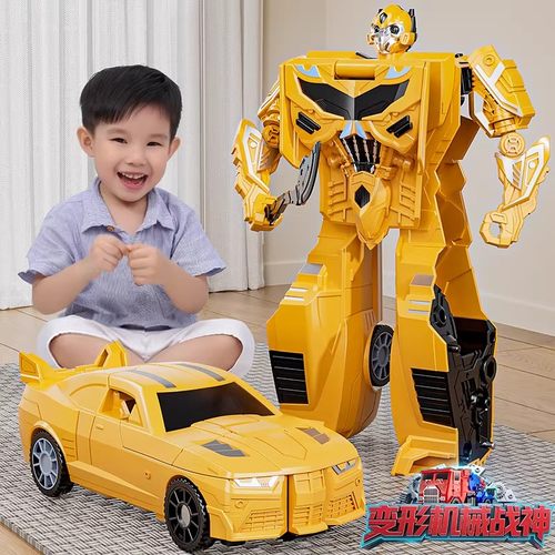 变形大黄蜂金刚手办新年礼物