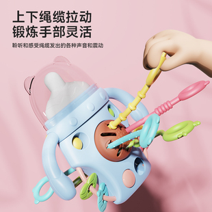 抽抽乐婴儿玩具6个月3益智早教8奶瓶拉拉乐宝宝0一1岁儿童2男女孩
