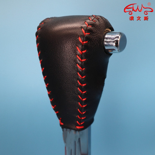 日产君爵右軚免缝制真皮挡把套