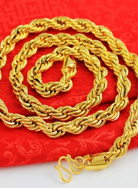 时尚沙金饰品越南沙金男仿黄金