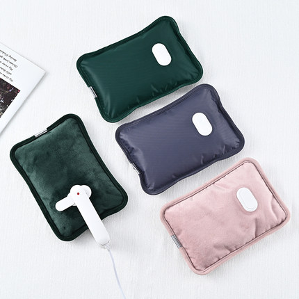 充电热水袋家用床上暖脚暖被窝护腰暖手宝防爆冬季痛经热敷肚子