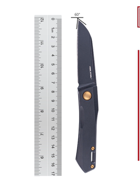 RealSteel锐狮帝 Solis Titan 耀日钛宸 黑钛柄 EDC折刀 N690刃材