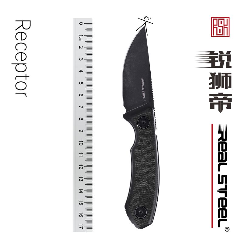 锐狮帝EDC小直刀14C28N刃材