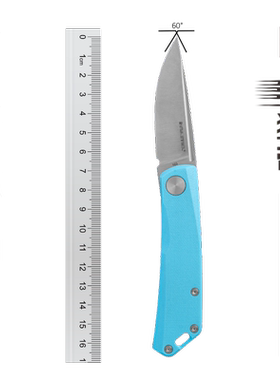 Real Steel 锐狮帝 Luna Lite 弧月 翎 EDC折刀 D2刃 多巴胺 折刀