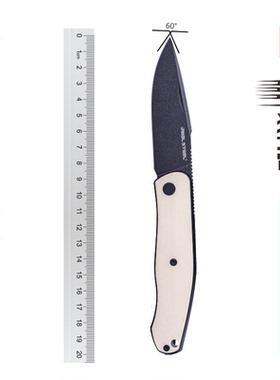 Real Steel 锐狮帝 Serenity 静默风暴 EDC折刀 N690 背簧无锁定