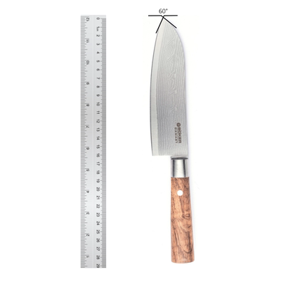 Boker德国进口高端厨刀复合钢橄榄木手柄厨师刀 Damast Olive套装