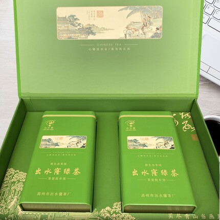 新茶2026高州特产新垌出瑞龙茶叶雨前春茶新垌出水窿绿茶罐装200g