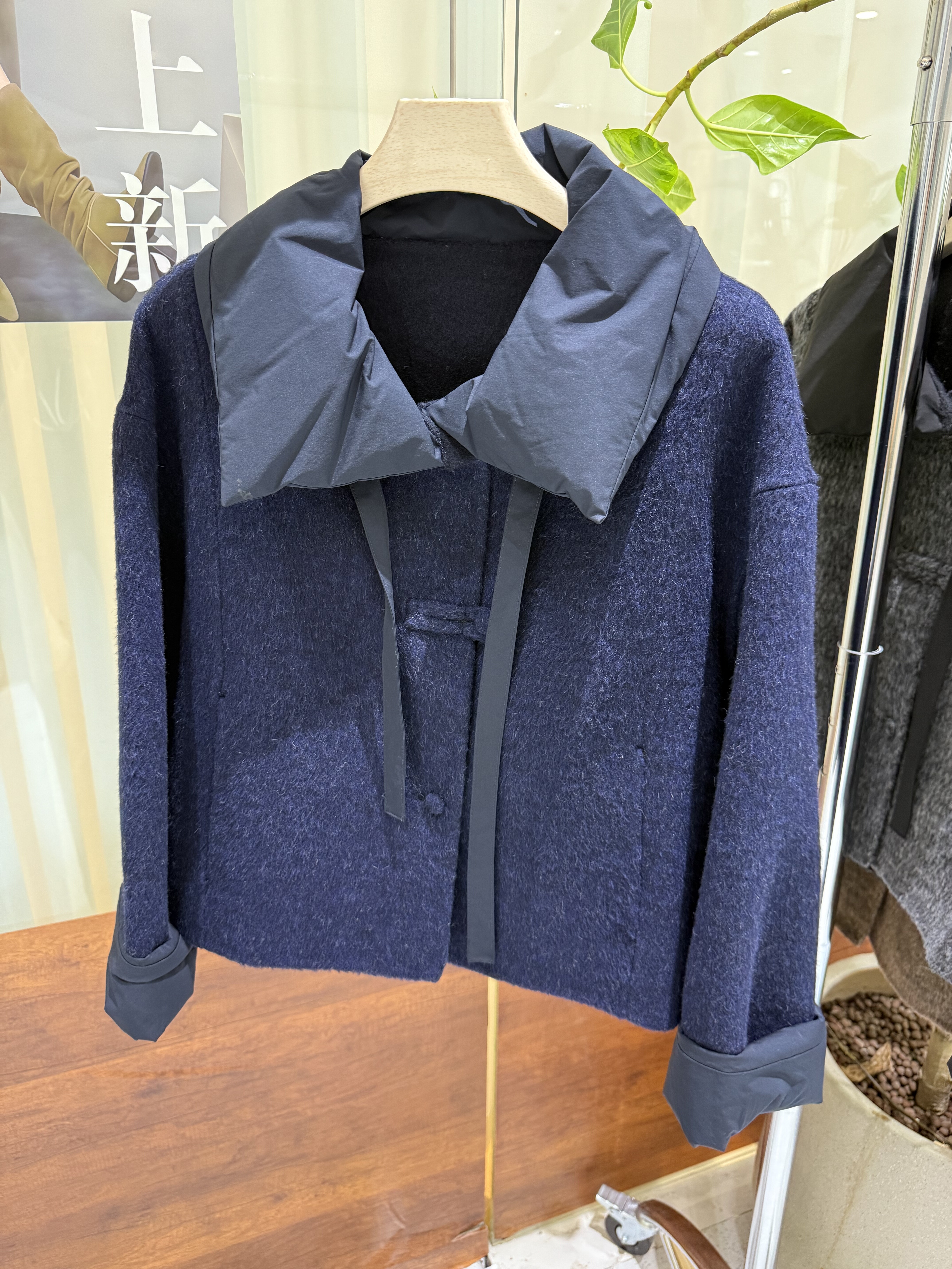 2025秋冬新款双面羊绒大衣女短款韩版宽松显瘦羊毛外套女小个子,女装/女士精品,毛呢外套,淘宝优惠券,粉丝福利购,淘宝优惠卷