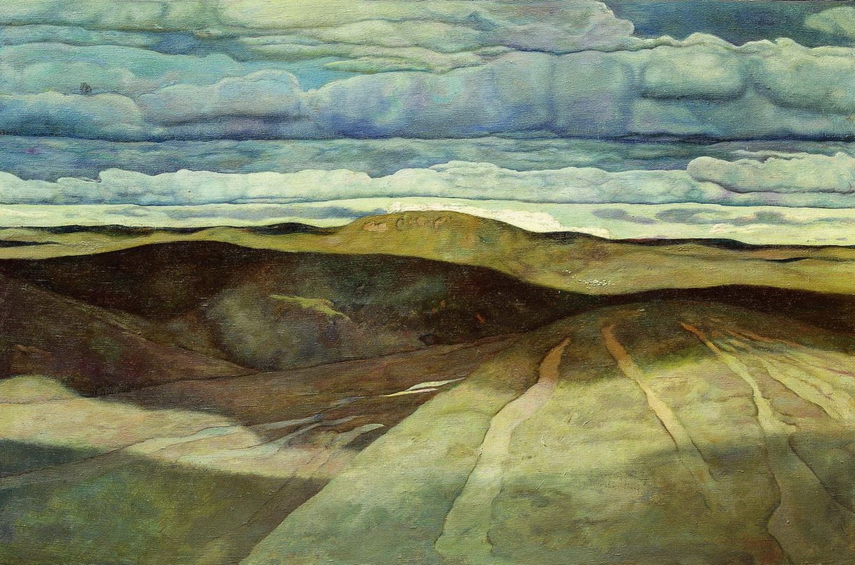 油画客厅装饰画壁画挂画欧洲油画风景油画 朝戈 蓝天下的牧场