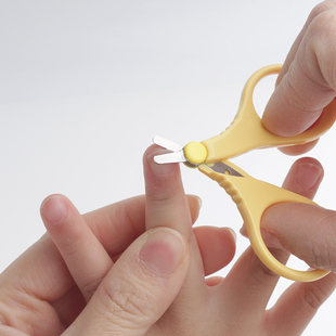 婴幼儿指甲剪高品质新生儿指甲刀宝宝防夹肉指甲钳儿童安全剪