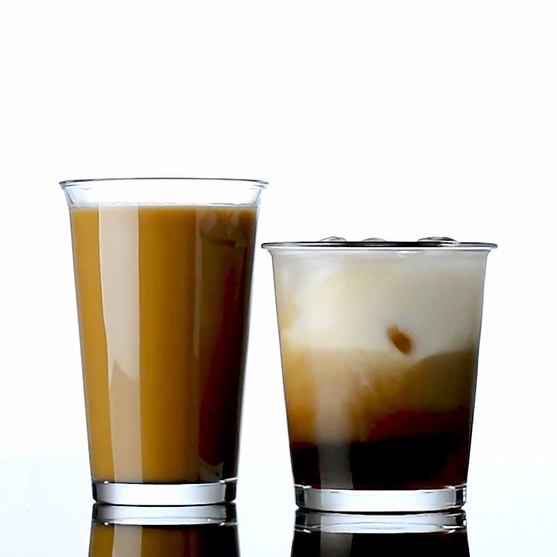 铁饮料杯拿咖啡杯果汁韩式玻璃杯