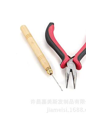朔钳子  接发批发柄工具 厂家弯头嘉美斯无齿弹簧片接发