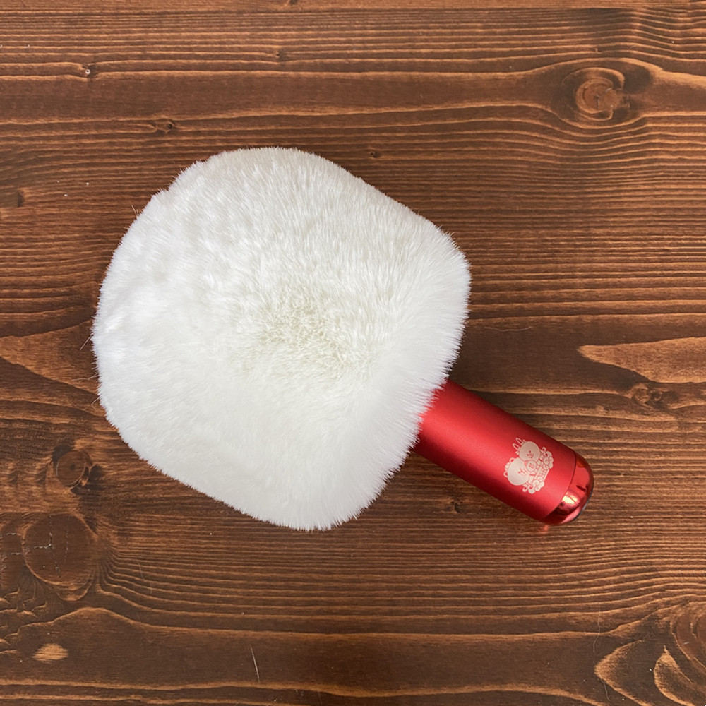 适合唱吧小巨蛋Q5麦克风防喷毛衣 全体K歌Q5话筒毛毛套罩话筒套