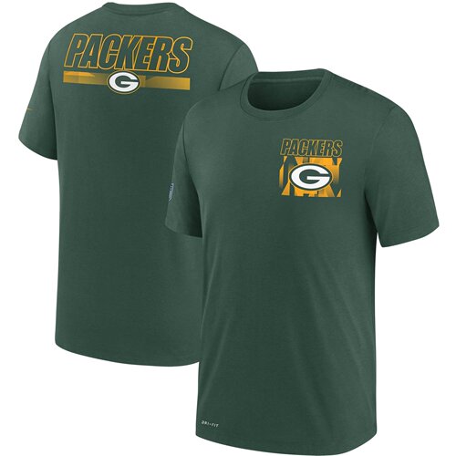 NFL球衣夏季包装工GreenBay Packers橄榄球服宽松男士速干短袖T恤