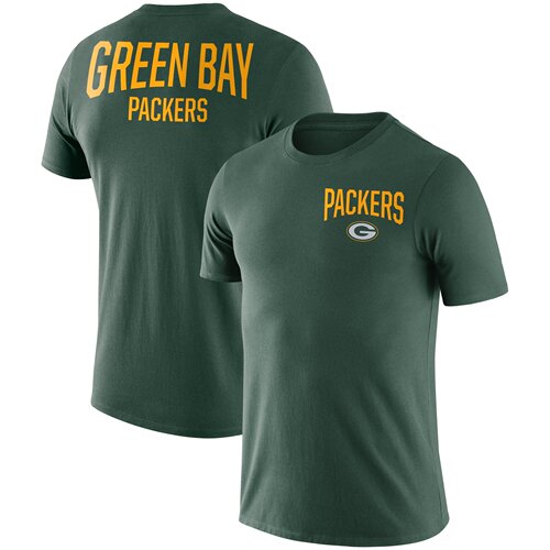 NFL球衣夏季包装工GreenBay Packers橄榄球服宽松男士速干短袖T恤