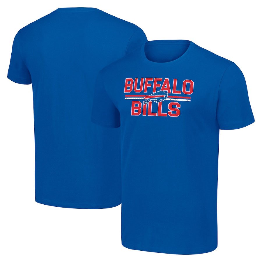 NFL球衣男夏季比尔队Buffalo Bills男士休闲运动长袖宽松短袖T恤
