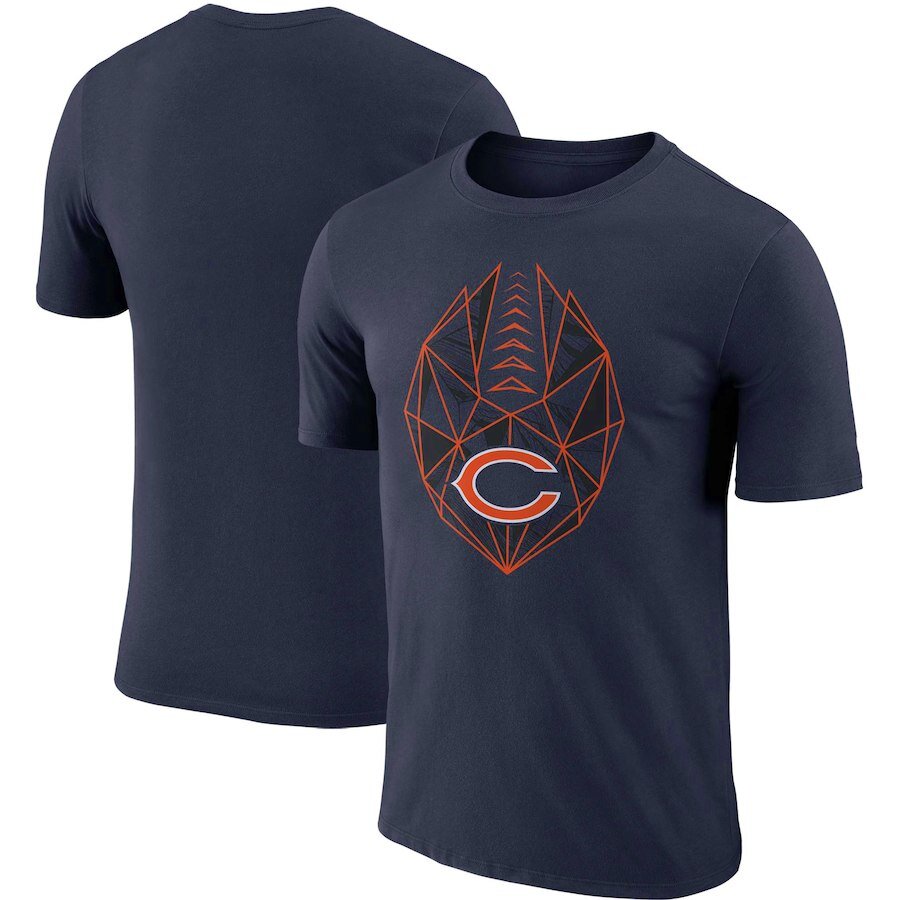 NFL球衣男夏季芝加哥熊ChicagoBears橄榄球服宽松男士速干短袖T恤图片
