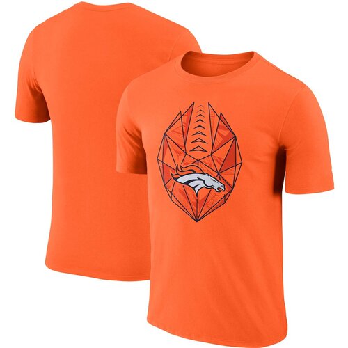 NFL球衣夏季丹佛野马Denver Broncos橄榄球服宽松男士速干短袖T恤