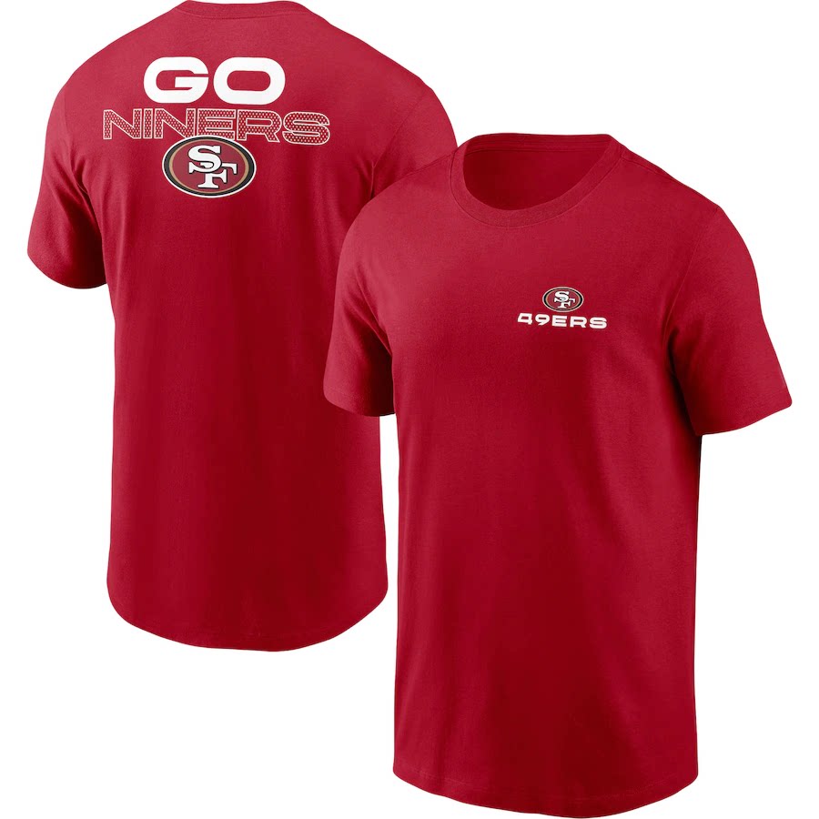 NFL球衣夏季旧金山49人SanFrancisco橄榄球服宽松男士速干短袖T恤图片