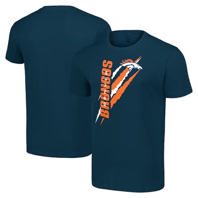 NFL球衣男夏季丹佛野马Denver Broncos休闲运动长袖宽松男短袖T恤