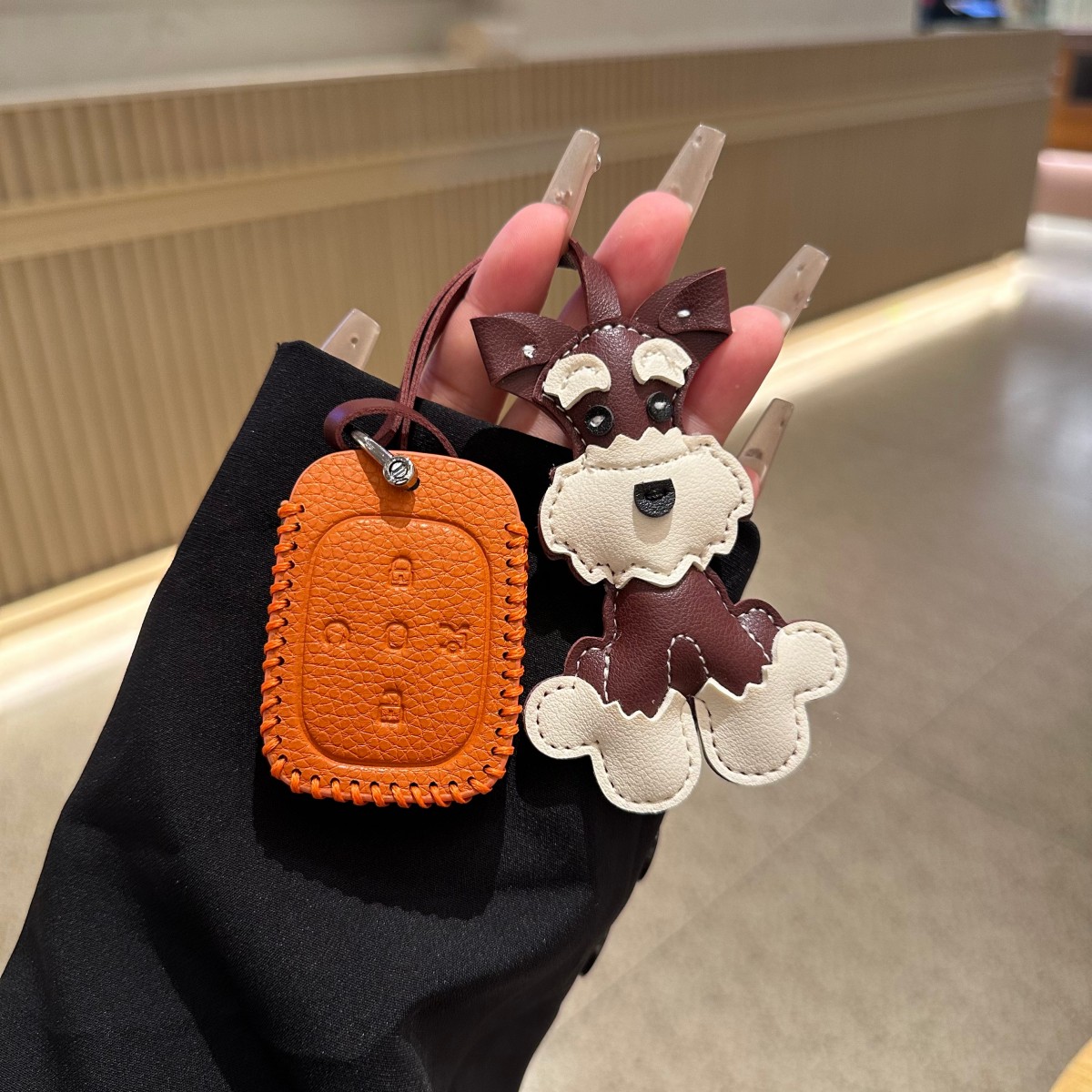 25款极狐T1钥匙套PRO北汽PLUSMAX钥匙套ARCFOX保护包壳扣雪纳瑞女